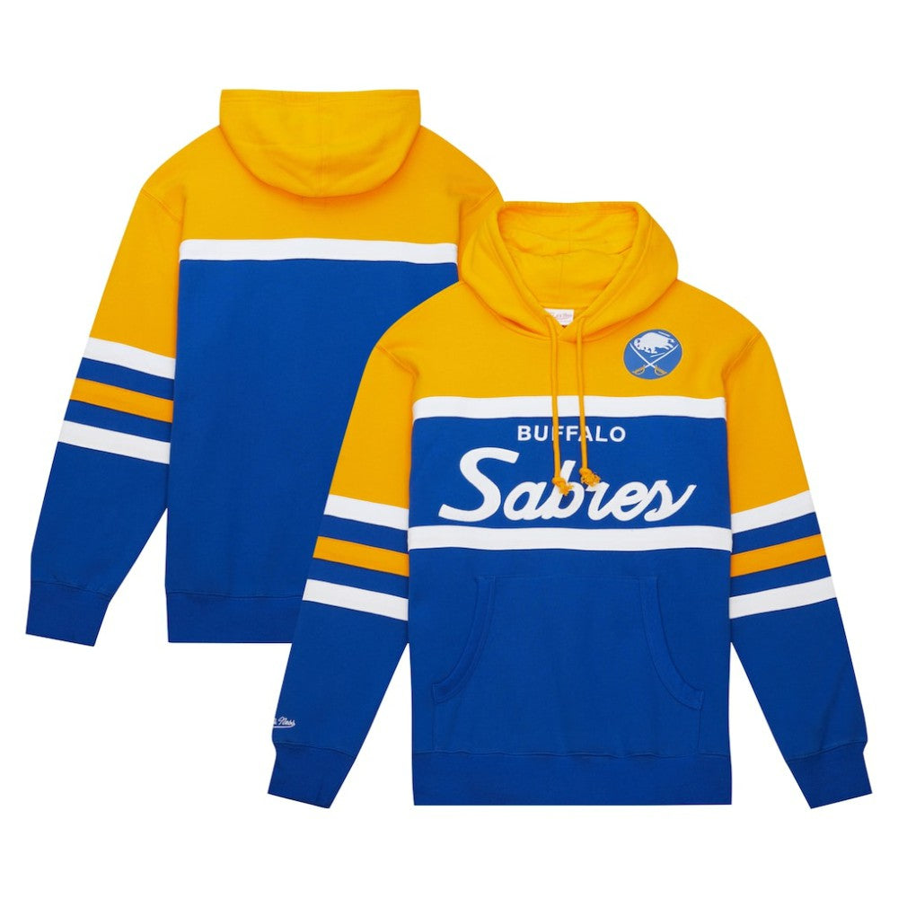 Buffalo Sabres Mitchell & Ness Head Coach Pullover Hoodie - NHL Hoodies
