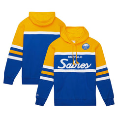 Buffalo Sabres Mitchell & Ness Head Coach Pullover Hoodie - NHL Hoodies