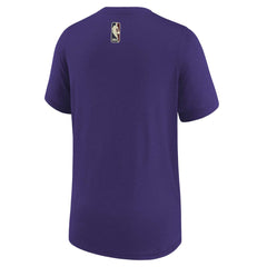 Purple Utah Jazz NBA Youth 2023/24 Classic Edition Authentic Pregame Shooting T-Shirt | NBA