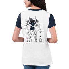 Dallas Cowboys G-III 4Her by Carl Banks Women's Fashion Illustration T-Shirt | NFL Outlet