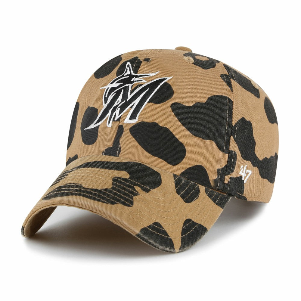 Miami Marlins '47 Women's Rosette Clean Up Adjustable Hat - MLB Hats