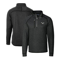 Philadelphia Eagles Cutter & Buck Gridiron Classics Big & Tall Mainsail Sweater-Knit Half-Zip Pullover Jacket | NFL Near me