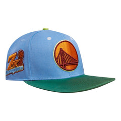Light Blue/Green Golden State Warriors Pro Standard Retro Program 2-Tone Snapback Hat sale | NBA