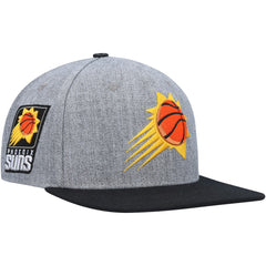 Gray/Black Phoenix Suns Pro Standard Classic Logo Two-Tone Snapback Hat | NBA