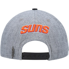 Gray/Black Phoenix Suns Pro Standard Classic Logo Two-Tone Snapback Hat | NBA