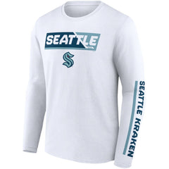 Seattle Kraken Fanatics Breakaway Combo Long Sleeve T-Shirt - NHL T-shirts