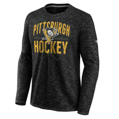 Pittsburgh Penguins Fanatics Iced Out Long Sleeve T-Shirt - NHL T-shirts
