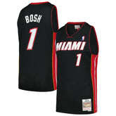 Black Chris Bosh Miami Heat 2012/13 Hardwood Classics Swingman Jersey | NBA