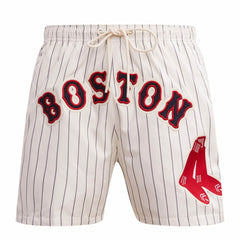 Boston Red Sox Pro Standard Pinstripe Retro Classic Woven Shorts - MLB Shorts