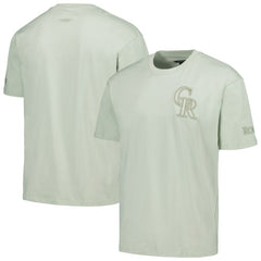 Colorado Rockies Pro Standard Oversized Neutral CJ Dropped Shoulders T-Shirt - MLB T-shirts