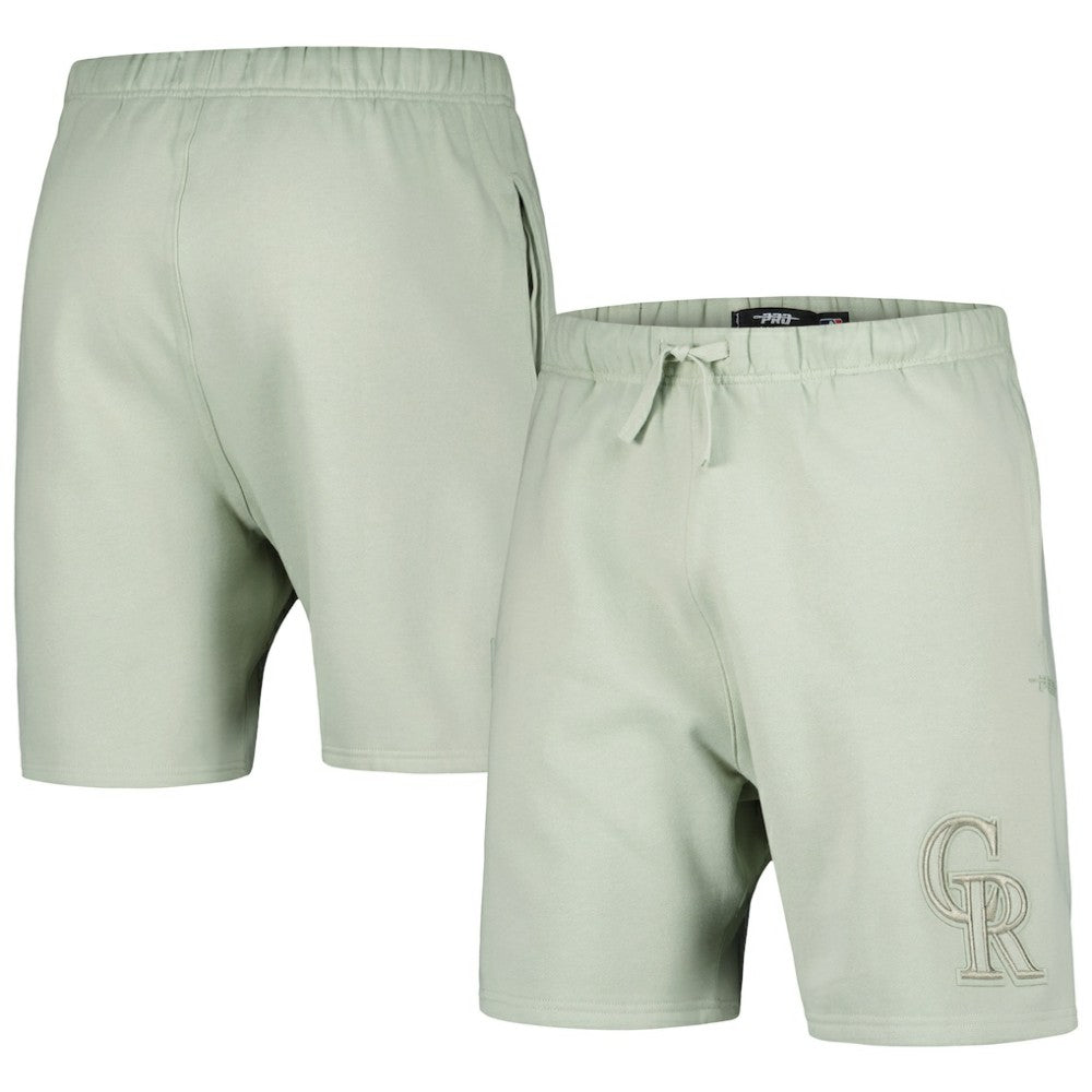 Colorado Rockies Pro Standard Neutral Fleece Shorts - MLB Shorts