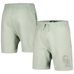 Colorado Rockies Pro Standard Neutral Fleece Shorts - MLB Shorts