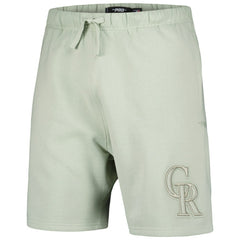 Colorado Rockies Pro Standard Neutral Fleece Shorts - MLB Shorts