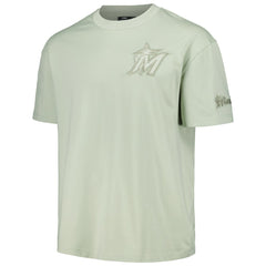 Miami Marlins Pro Standard Oversized Neutral CJ Dropped Shoulders T-Shirt - MLB T-shirts
