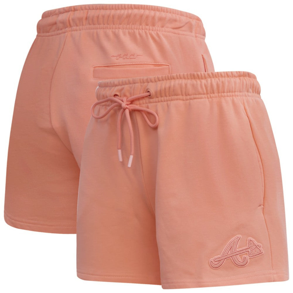 Atlanta Braves Pro Standard Women's Neutral Fleece Shorts - MLB Shorts