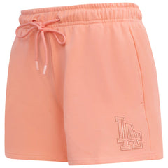 Los Angeles Dodgers Pro Standard Women's Neutral Fleece Shorts - MLB Shorts
