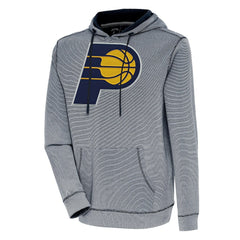 Navy Indiana Pacers Antigua Axe Bunker Tri-Blend Pullover Hoodie | NBA