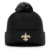 New Orleans Saints Women's Cuffed Knit Hat with Pom | NFL New