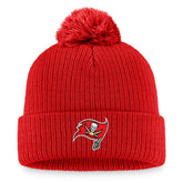 Tampa Bay Buccaneers Women's Logo Cuffed Knit Hat with Pom | NFL New