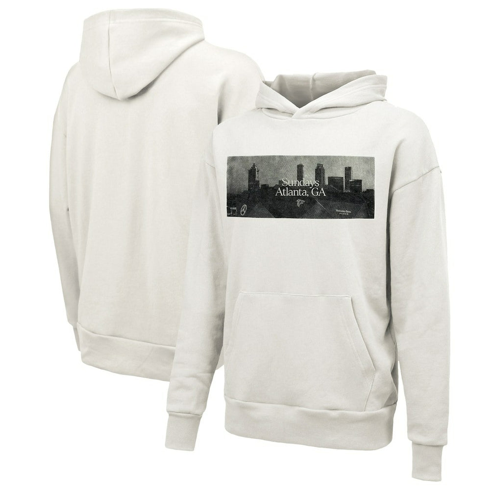 Atlanta Falcons Majestic Threads Unisex Sundays Skyline Pullover Hoodie | NFL US