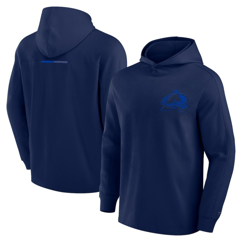 Colorado Avalanche Fanatics Elements Lightweight Tri-Blend Fleece Hoodie - NHL Hoodies