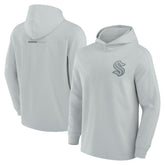 Seattle Kraken Fanatics Elements Lightweight Tri-Blend Fleece Hoodie - NHL Hoodies