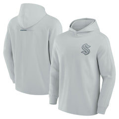 Seattle Kraken Fanatics Elements Lightweight Tri-Blend Fleece Hoodie - NHL Hoodies