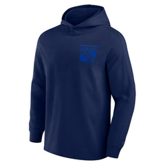 New York Rangers Fanatics Elements Lightweight Tri-Blend Fleece Hoodie - NHL Hoodies