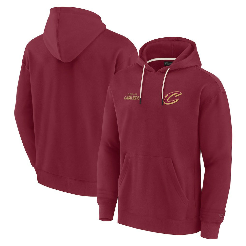 Wine Cleveland Cavaliers Unisex Elements Super Soft Fleece Pullover Hoodie sale | NBA