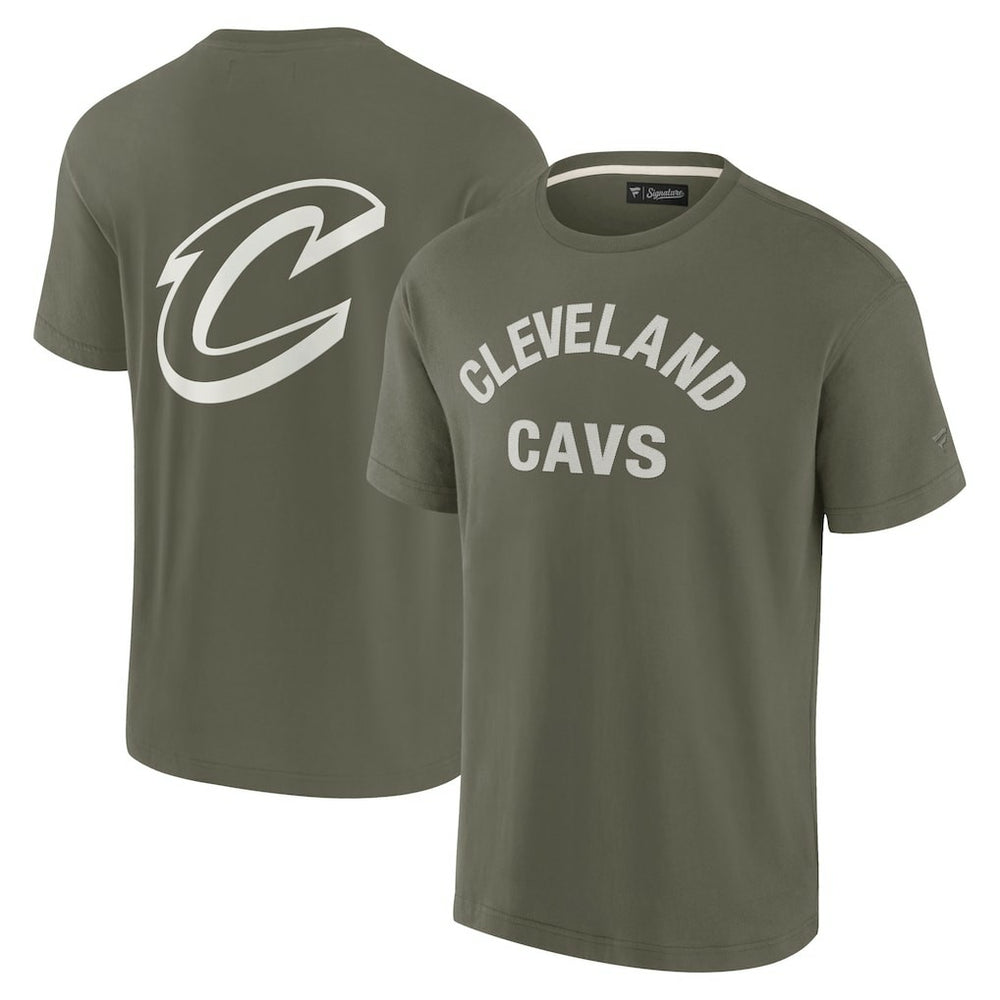 Olive Cleveland Cavaliers Unisex Elements Super Soft Short Sleeve T-Shirt sale | NBA