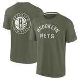 Olive Brooklyn Nets Unisex Elements Super Soft Short Sleeve T-Shirt | NBA
