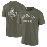Olive New Orleans Pelicans Unisex Elements Super Soft Short Sleeve T-Shirt | NBA