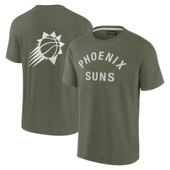 Olive Phoenix Suns Unisex Elements Super Soft Short Sleeve T-Shirt | NBA