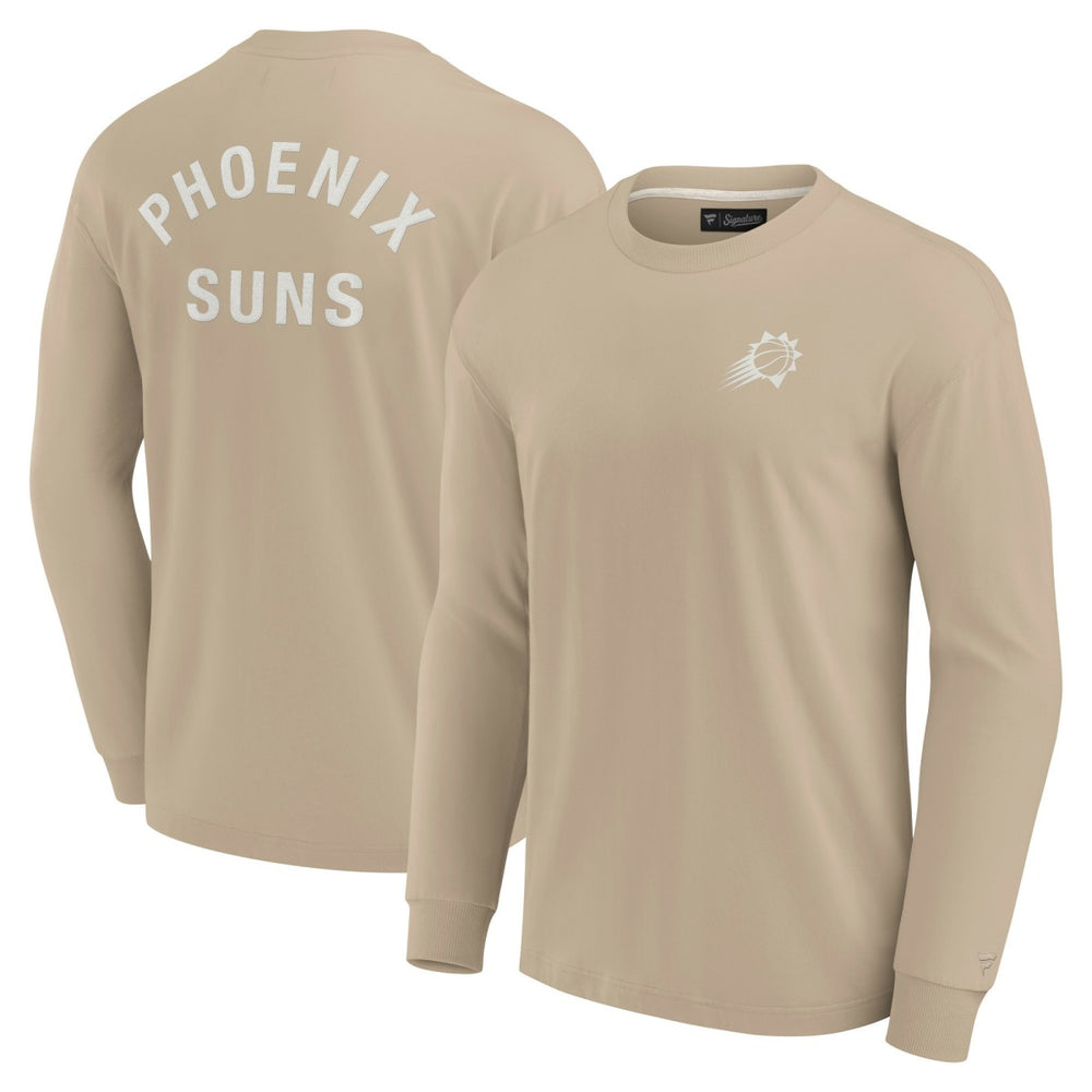 Khaki Phoenix Suns Unisex Elements Super Soft Long Sleeve T-Shirt | NBA