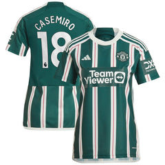 Casemiro Manchester United Women's 2023/24 Away Replica Player Jersey