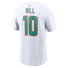 Miami Dolphins Tyreek Hill Player Name & Number T-Shirt | NFL Discount