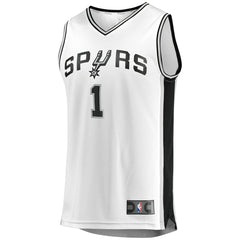 White Victor Wembanyama San Antonio Spurs Youth Fast Break Player Jersey | NBA