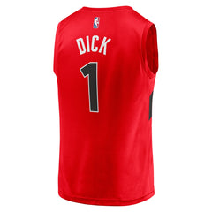 Red Gradey Dick Toronto Raptors Fast Break Player Jersey | NBA