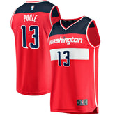 Red Jordan Poole Washington Wizards Fast Break Player Jersey | NBA