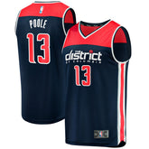 Navy Jordan Poole Washington Wizards Fast Break Player Jersey | NBA