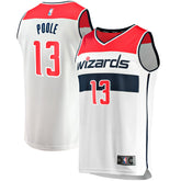 White Jordan Poole Washington Wizards Youth Fast Break Player Jersey | NBA