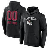 Arizona Cardinals Personalized Name & Number Team Wordmark Pullover Hoodie | NFL Online