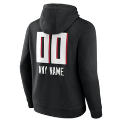 Atlanta Falcons Personalized Name & Number Team Wordmark Pullover Hoodie | NFL Online
