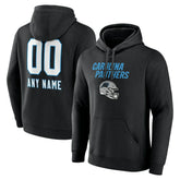 Carolina Panthers Personalized Name & Number Team Wordmark Pullover Hoodie | NFL On sale
