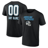 Carolina Panthers Personalized Name & Number Team Wordmark T-Shirt | NFL On sale