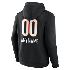 Cincinnati Bengals Personalized Name & Number Team Wordmark Pullover Hoodie | NFL Near me