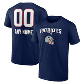 New England Patriots Personalized Name & Number Team Wordmark T-Shirt | NFL Online