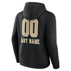 New Orleans Saints Personalized Name & Number Team Wordmark Pullover Hoodie | NFL Hot