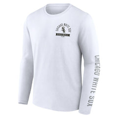 Chicago White Sox Fanatics Press Box Long Sleeve T-Shirt - MLB T-shirts