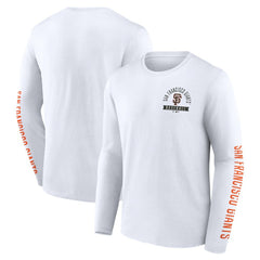 San Francisco Giants Fanatics Press Box Long Sleeve T-Shirt - MLB T-shirts